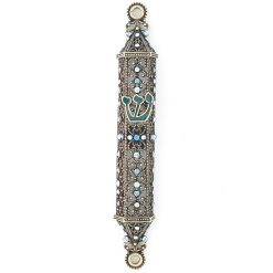 Lace-Crystals-Mezuzah-in-Blue-441218-1